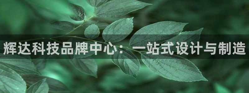 摩根娱乐注册入口：辉达科技品牌中心：一站式设计与制造