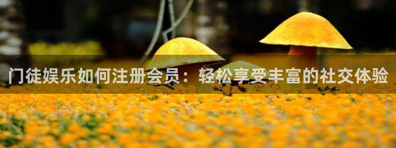 摩根娱乐体育注册登录入口：门徒娱乐如何注册会员：轻松享受丰富的社交体验