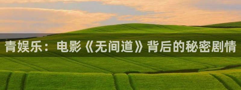 福建摩根娱乐机电股份公司：青娱乐：电影《无间道》背后的秘密剧情